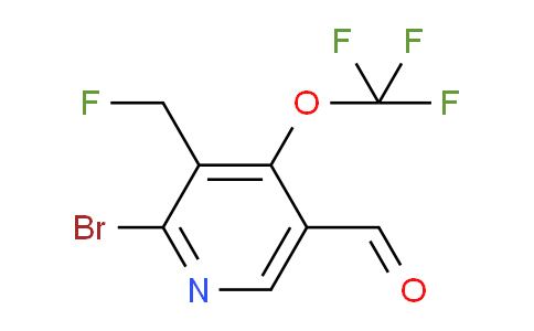 AM182128 | 1803928-65-5 | 2-Bromo-3-(fluoromethyl)-4-(trifluoromethoxy)pyridine-5-carboxaldehyde