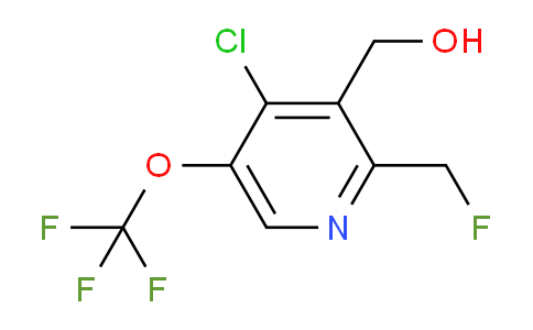 AM182129 | 1803700-58-4 | 4-Chloro-2-(fluoromethyl)-5-(trifluoromethoxy)pyridine-3-methanol