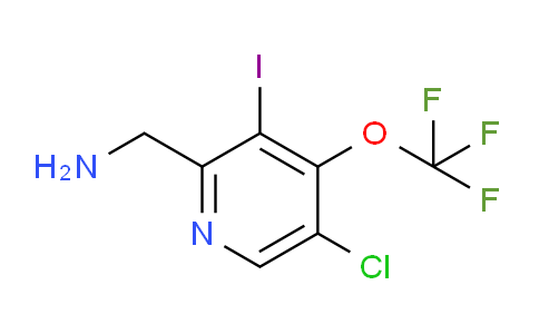 2-(Aminomethyl)-5-chloro-3-iodo-4-(trifluoromethoxy)pyridine
