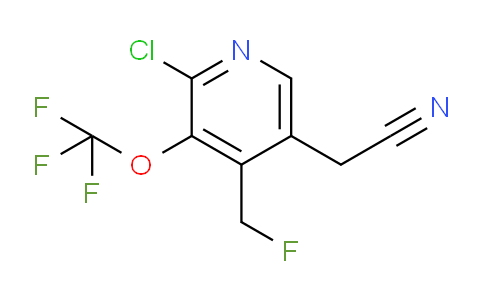 AM182157 | 1804322-69-7 | 2-Chloro-4-(fluoromethyl)-3-(trifluoromethoxy)pyridine-5-acetonitrile