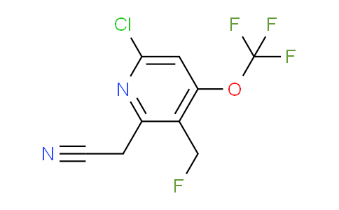 AM182166 | 1803700-41-5 | 6-Chloro-3-(fluoromethyl)-4-(trifluoromethoxy)pyridine-2-acetonitrile