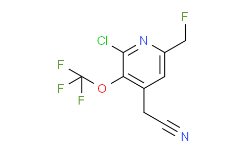 AM182168 | 1805939-60-9 | 2-Chloro-6-(fluoromethyl)-3-(trifluoromethoxy)pyridine-4-acetonitrile