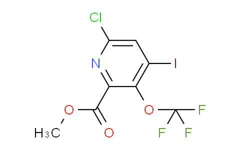 AM182169 | 1804684-98-7 | Methyl 6-chloro-4-iodo-3-(trifluoromethoxy)pyridine-2-carboxylate