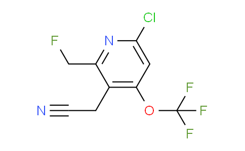 AM182170 | 1806250-11-2 | 6-Chloro-2-(fluoromethyl)-4-(trifluoromethoxy)pyridine-3-acetonitrile