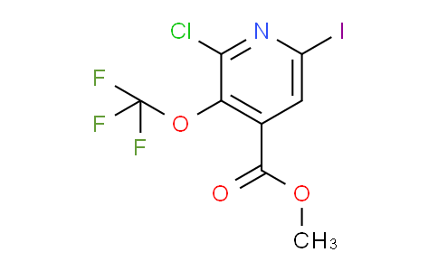 AM182179 | 1804805-56-8 | Methyl 2-chloro-6-iodo-3-(trifluoromethoxy)pyridine-4-carboxylate