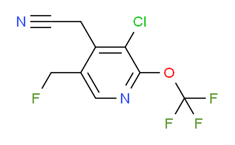 AM182187 | 1804472-62-5 | 3-Chloro-5-(fluoromethyl)-2-(trifluoromethoxy)pyridine-4-acetonitrile