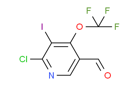 AM182189 | 1804400-69-8 | 2-Chloro-3-iodo-4-(trifluoromethoxy)pyridine-5-carboxaldehyde