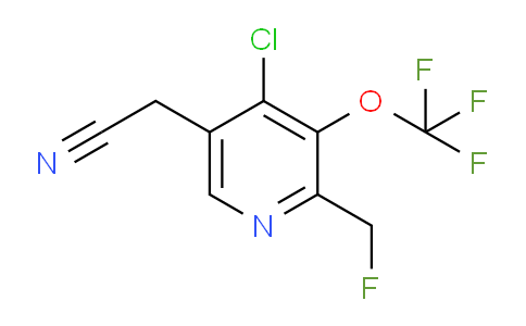 AM182195 | 1804554-83-3 | 4-Chloro-2-(fluoromethyl)-3-(trifluoromethoxy)pyridine-5-acetonitrile