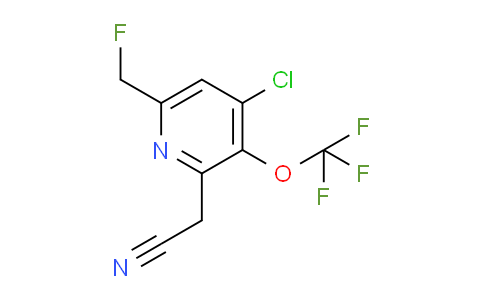 AM182197 | 1804798-95-5 | 4-Chloro-6-(fluoromethyl)-3-(trifluoromethoxy)pyridine-2-acetonitrile