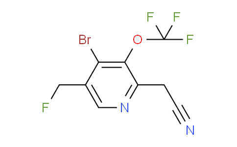 AM182229 | 1803999-45-2 | 4-Bromo-5-(fluoromethyl)-3-(trifluoromethoxy)pyridine-2-acetonitrile
