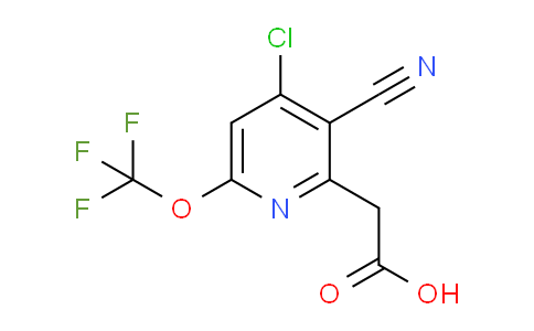 AM182230 | 1804369-57-0 | 4-Chloro-3-cyano-6-(trifluoromethoxy)pyridine-2-acetic acid