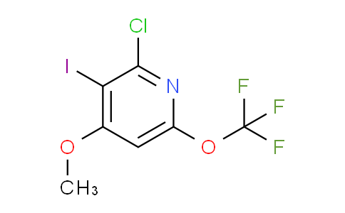 2-Chloro-3-iodo-4-methoxy-6-(trifluoromethoxy)pyridine