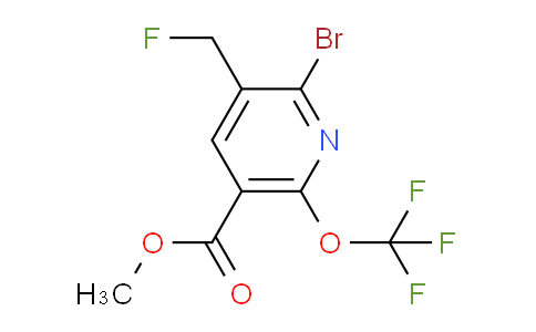 AM182244 | 1803615-33-9 | Methyl 2-bromo-3-(fluoromethyl)-6-(trifluoromethoxy)pyridine-5-carboxylate