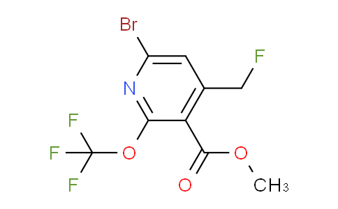 AM182249 | 1803919-90-5 | Methyl 6-bromo-4-(fluoromethyl)-2-(trifluoromethoxy)pyridine-3-carboxylate