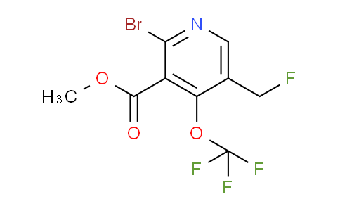 AM182250 | 1804602-79-6 | Methyl 2-bromo-5-(fluoromethyl)-4-(trifluoromethoxy)pyridine-3-carboxylate