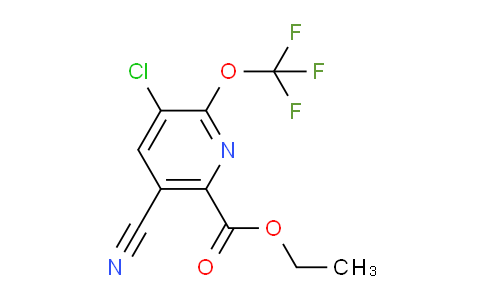 AM182256 | 1804608-51-2 | Ethyl 3-chloro-5-cyano-2-(trifluoromethoxy)pyridine-6-carboxylate