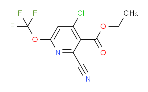 AM182260 | 1804608-57-8 | Ethyl 4-chloro-2-cyano-6-(trifluoromethoxy)pyridine-3-carboxylate