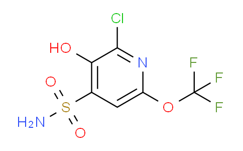 2-Chloro-3-hydroxy-6-(trifluoromethoxy)pyridine-4-sulfonamide