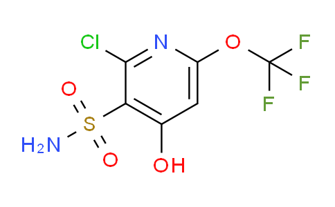 2-Chloro-4-hydroxy-6-(trifluoromethoxy)pyridine-3-sulfonamide