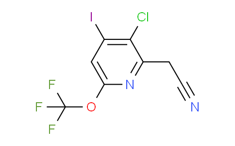 AM182270 | 1806124-43-5 | 3-Chloro-4-iodo-6-(trifluoromethoxy)pyridine-2-acetonitrile