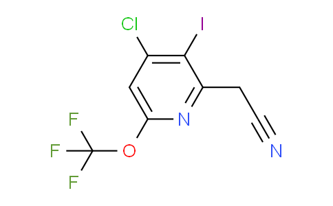 AM182285 | 1803921-87-0 | 4-Chloro-3-iodo-6-(trifluoromethoxy)pyridine-2-acetonitrile