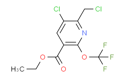 AM182299 | 1806099-76-2 | Ethyl 3-chloro-2-(chloromethyl)-6-(trifluoromethoxy)pyridine-5-carboxylate