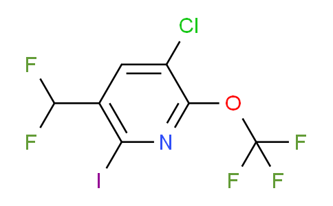 AM182302 | 1804731-89-2 | 3-Chloro-5-(difluoromethyl)-6-iodo-2-(trifluoromethoxy)pyridine