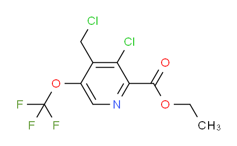 AM182304 | 1804001-53-3 | Ethyl 3-chloro-4-(chloromethyl)-5-(trifluoromethoxy)pyridine-2-carboxylate