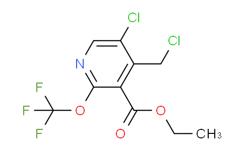 AM182305 | 1804705-89-2 | Ethyl 5-chloro-4-(chloromethyl)-2-(trifluoromethoxy)pyridine-3-carboxylate