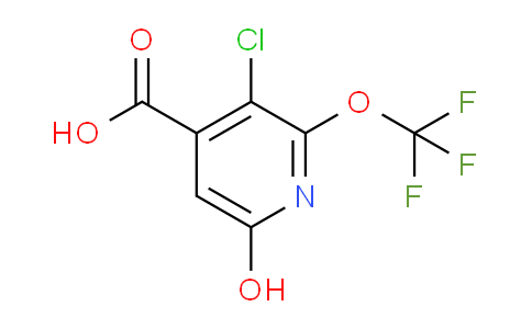 AM182315 | 1804771-12-7 | 3-Chloro-6-hydroxy-2-(trifluoromethoxy)pyridine-4-carboxylic acid