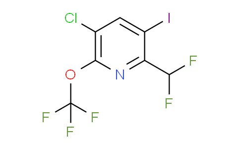 AM182318 | 1804590-75-7 | 5-Chloro-2-(difluoromethyl)-3-iodo-6-(trifluoromethoxy)pyridine