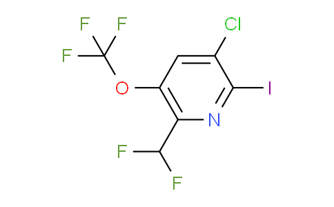 AM182319 | 1804802-00-3 | 3-Chloro-6-(difluoromethyl)-2-iodo-5-(trifluoromethoxy)pyridine