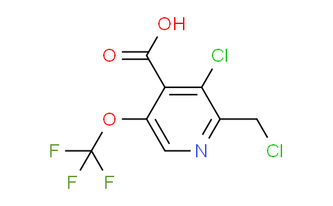 AM182324 | 1804000-95-0 | 3-Chloro-2-(chloromethyl)-5-(trifluoromethoxy)pyridine-4-carboxylic acid