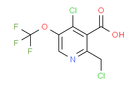 AM182334 | 1804323-17-8 | 4-Chloro-2-(chloromethyl)-5-(trifluoromethoxy)pyridine-3-carboxylic acid