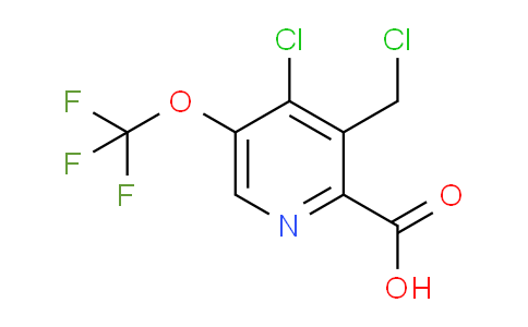 AM182338 | 1806142-39-1 | 4-Chloro-3-(chloromethyl)-5-(trifluoromethoxy)pyridine-2-carboxylic acid