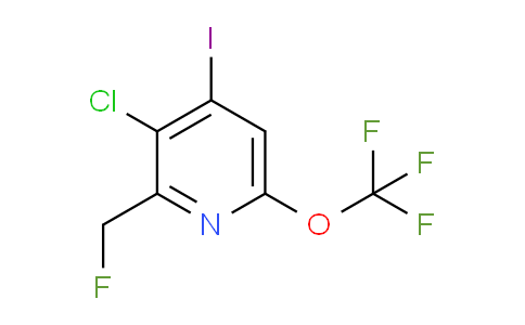 AM182344 | 1806224-70-3 | 3-Chloro-2-(fluoromethyl)-4-iodo-6-(trifluoromethoxy)pyridine