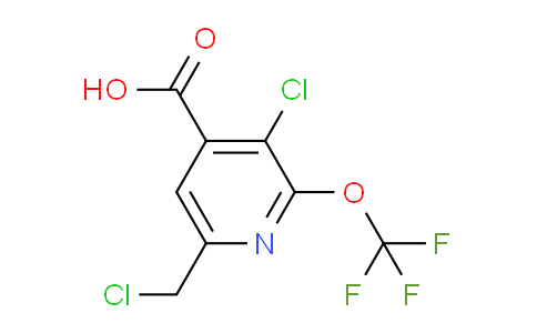 AM182346 | 1804705-46-1 | 3-Chloro-6-(chloromethyl)-2-(trifluoromethoxy)pyridine-4-carboxylic acid