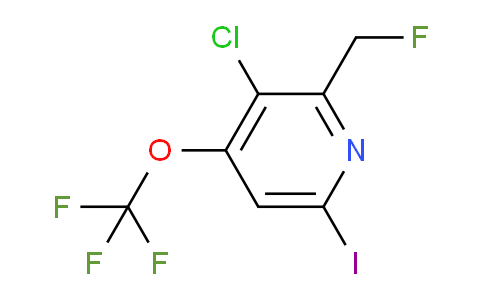 AM182350 | 1806123-72-7 | 3-Chloro-2-(fluoromethyl)-6-iodo-4-(trifluoromethoxy)pyridine