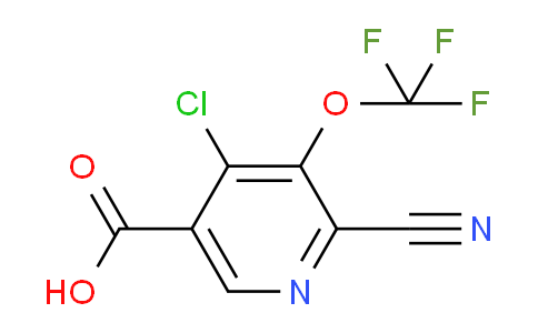 AM182359 | 1804635-82-2 | 4-Chloro-2-cyano-3-(trifluoromethoxy)pyridine-5-carboxylic acid