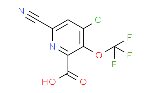 AM182361 | 1806111-37-4 | 4-Chloro-6-cyano-3-(trifluoromethoxy)pyridine-2-carboxylic acid