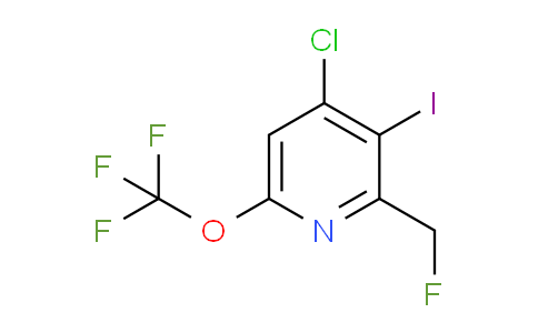 AM182362 | 1806161-87-4 | 4-Chloro-2-(fluoromethyl)-3-iodo-6-(trifluoromethoxy)pyridine
