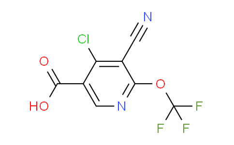 AM182363 | 1804608-14-7 | 4-Chloro-3-cyano-2-(trifluoromethoxy)pyridine-5-carboxylic acid