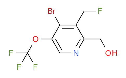 AM182368 | 1806218-74-5 | 4-Bromo-3-(fluoromethyl)-5-(trifluoromethoxy)pyridine-2-methanol