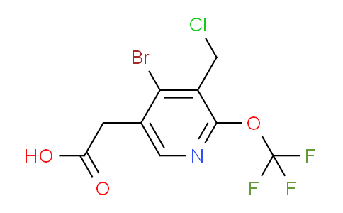 AM182372 | 1806224-05-4 | 4-Bromo-3-(chloromethyl)-2-(trifluoromethoxy)pyridine-5-acetic acid