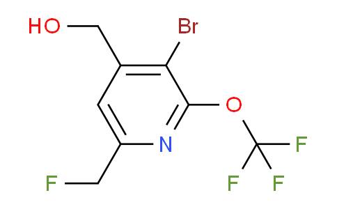 AM182373 | 1804657-67-7 | 3-Bromo-6-(fluoromethyl)-2-(trifluoromethoxy)pyridine-4-methanol