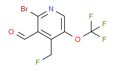 AM182379 | 1803999-57-6 | 2-Bromo-4-(fluoromethyl)-5-(trifluoromethoxy)pyridine-3-carboxaldehyde