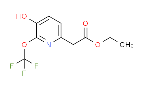 Ethyl 3-hydroxy-2-(trifluoromethoxy)pyridine-6-acetate