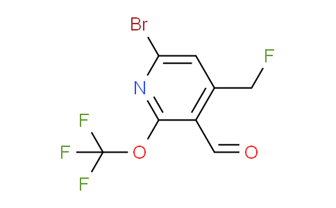 AM182382 | 1803919-07-4 | 6-Bromo-4-(fluoromethyl)-2-(trifluoromethoxy)pyridine-3-carboxaldehyde