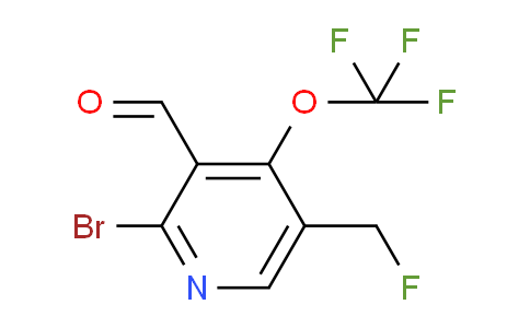 AM182386 | 1806218-84-7 | 2-Bromo-5-(fluoromethyl)-4-(trifluoromethoxy)pyridine-3-carboxaldehyde