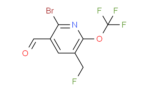 AM182389 | 1804546-14-2 | 2-Bromo-5-(fluoromethyl)-6-(trifluoromethoxy)pyridine-3-carboxaldehyde